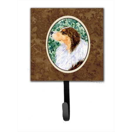 Micasa 4.25 x 6 in. Australian Shepherd Leash Or Key Hook MI232369